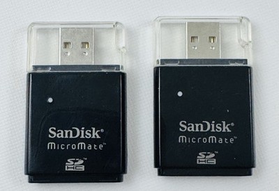 SanDisk MicroMate SD Reader USB SDDR-113 Lot Of 2