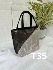 Obi Remake Bag Princess Tote Kimono Handmade Luxury Pre-Owned K