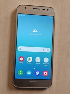 Samsung Galaxy J3 2017 SM-J330FN, gold, entsperrt 16GB Smartphone