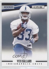 2012 Panini Rookies & Stars Rookie Vick Ballard #212 fm0