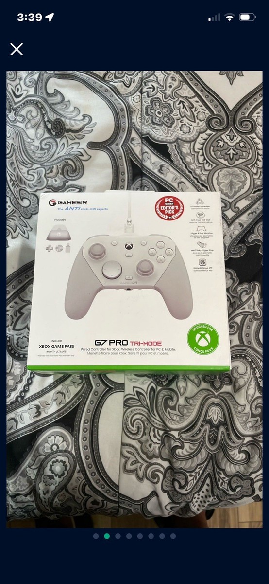 GameSir G7 Pro Tri-Mode Controller White/Black Xbox Series X|S One