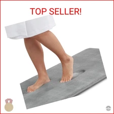 Genteele Memory Foam Bath Mat Non Slip Absorbent Super Cozy Velvet Bathroom Rug 