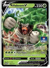 2020 Pokemon Indonesian GYM Promo Card 002/S-P Rillaboom V