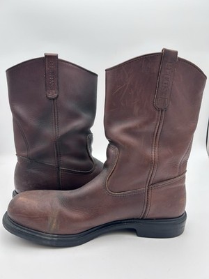 Red Wing Pecos Boots 2231 Steel Toe Leather Work Boots Men display picture 3
