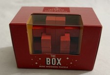 The Institute Of Games Puzzles THE BOX Mini Wooden Puzzles NIB