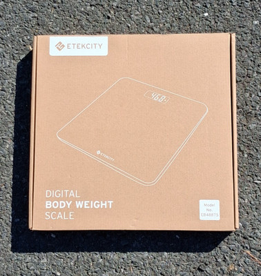 NEW Etekcity EB4887S Digital Body Weight Scale 400 lbs Capacity