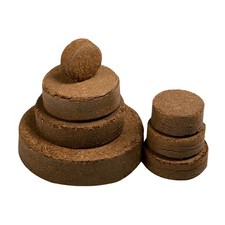 10 pièces granulés de coco moyen pour démarreurs de plantes utilisation d'her