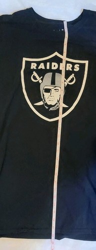 Raiders T Shirt Size XL ( Imperfect Sewing On Hem - See Pics) - Picture 6 of 8