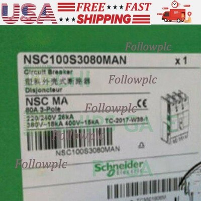 NSC100S3080MAN Brand New in Box Schneider NSC100S3080MAN Fast Shipping 1pcs