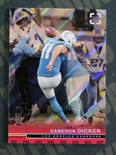Cameron Dicker 2025 Panini Photogenic Rainbow Parallel /125 Chargers #37