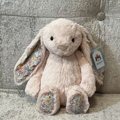 Jellycat Retired Medium Blossom Blush Bunny NWT | eBay