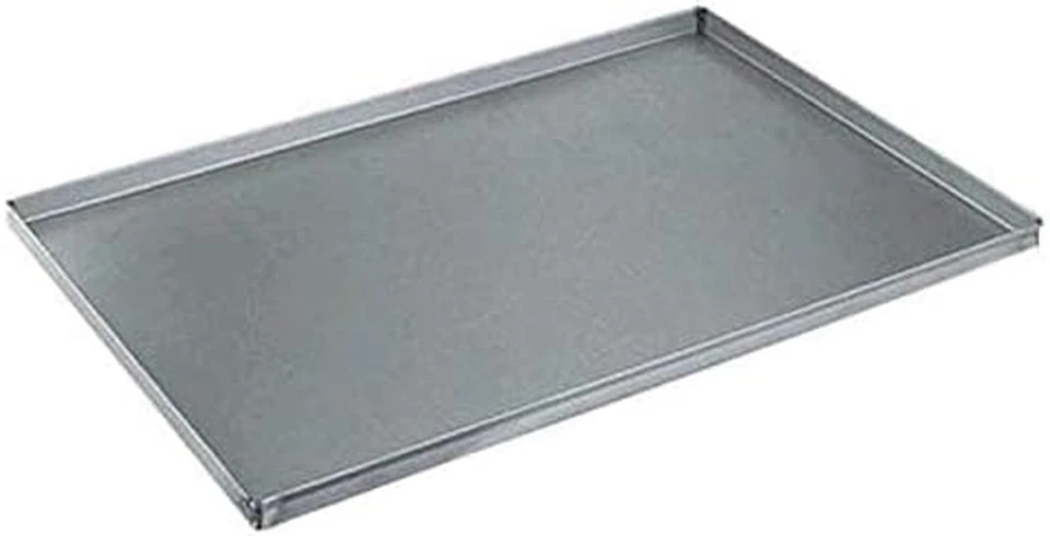 7044 - Teglia Rettangolare, Alluminio, Argento, 50 X 35 Cm - Immagine 2 di 4