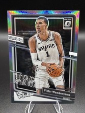Victor Wembanyama 2023-24 Panini Donruss Optic #4 The Rookies Holo Prizm RC