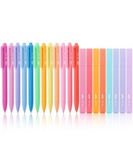 Mr. Pen- Aesthetic Highlighters and Gel Pens, 20 Pack, 8 20 Pastel