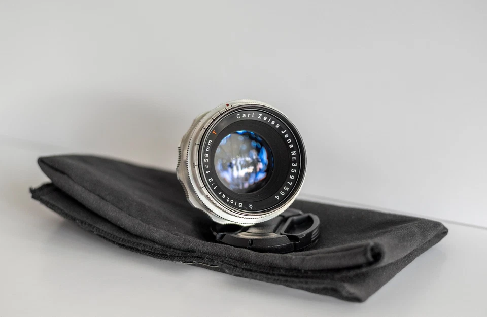 CARL ZEISS BIOTAR 58mm  12 lames  état exceptionnel - Photo 3/4