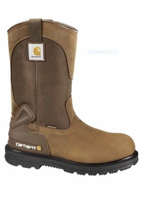 Carhartt Men's Bison 11'' Waterproof Steel Toe Work Boots CMP 1200 Size 10.5M