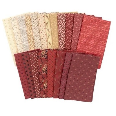 Dear Scarlet By Pam Buda Half Yard Bundle- 20 1/2 Yard Cuts