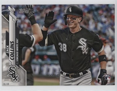 2020 Topps Topps.com Online Exclusive 5x7 Jumbo 6/49 Zack Collins Rookie RC 00li