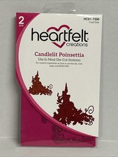 Heartfelt Creations Candlelit Poinsettia Craft Dies HCD1-7250