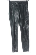 ZARA Pantaloni in ecopelle Donna Pantalone Taglia IT 40 nero stile casual