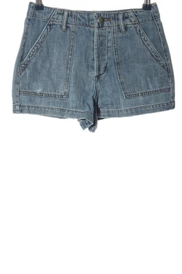 FOREVER 21 Short moulant Dames Pantalon court T EU 32 bleu style décontracté - Photo 1/4