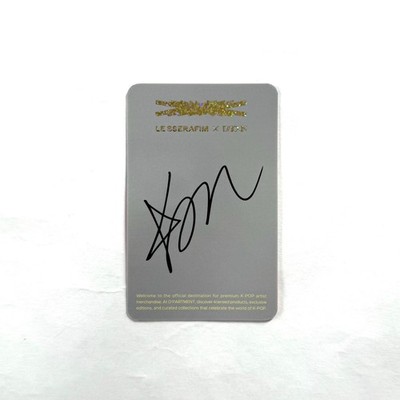 LE SSERAFIM] D'ICON POP-UP IN TOKYO / Collector's Card Photocard