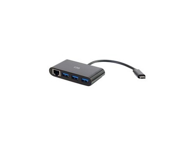 C2g Usb C Hub With Ethernet - 3-Port Usb Hub