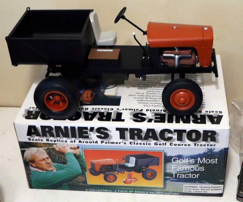 Arnie's Tractor 1:12 Scale Arnold Palmer's Classic Golf Course Tractor MIB