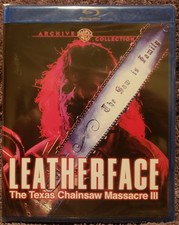 BLU-RAY Leatherface: The Texas Chainsaw Massacre III (1990) NEW