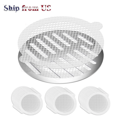 #ad #ad Disposable Shower Drain Hair Catcher Mesh Sticker Strainers for Shower 50 Pcs $11.88