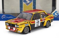 Modellauto Statisch Solid Fiat 131 Abarth Rally Montecarlo 1980 Mouton 1/18