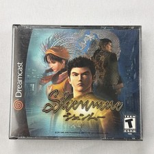 Shenmue Sega Dreamcast CIB Complete 4 Discs Passport Manual EXCELLENT Condition