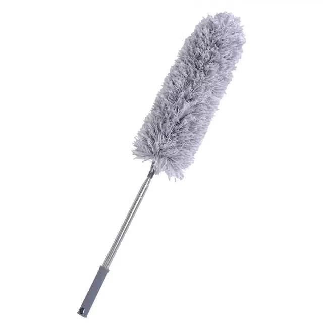 Extendable 245cm Telescopic Fluffy Microfiber Long Handled Bendable Head Duster