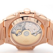 Patek Philippe Nautilus 5980/1400R-011 18K Rose Gold Diamonds Automatic Watch 12