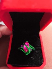 Statement-Ring im organischen Design