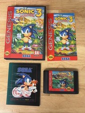 Sonic the Hedgehog 3 CIB (Sega Genesis, 1994) Complete - Tested - Authentic