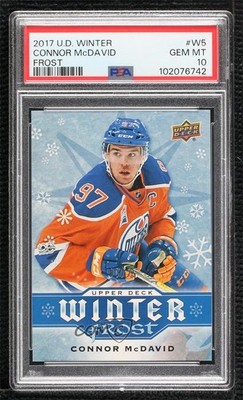 2017 Upper Deck Winter Frost 3/25 Connor McDavid #W5 00d2