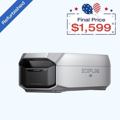 EcoFlow Delta Pro 3 Smart Extra Battery Backup 4096Wh Refurbish