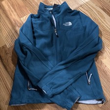 The North Face Jacket Womens Medium Full Zip Fleece Off White
