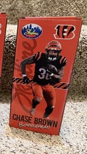 Cincinnati Bengals Chase Brown Bobblehead – Skyline Special Edition – Brand New