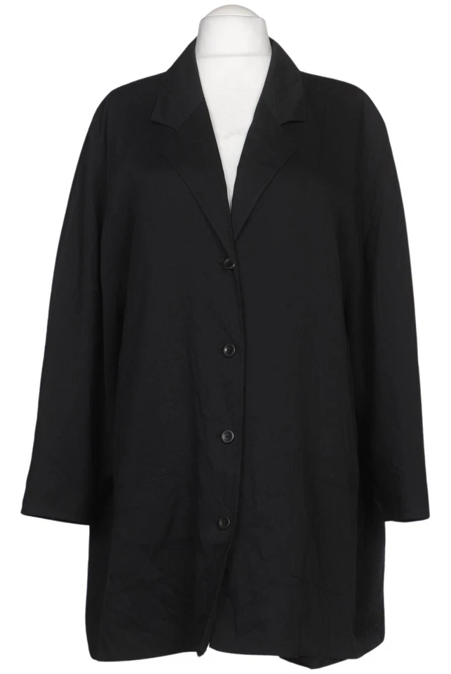 Ulla Popken Blazer Damen Business Jacke Kostümjacke Gr. 54 Schwarz #bae6we5 - Bild 1 von 4