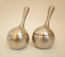 Georg Jensen Denmark salt pepper mills grinde...