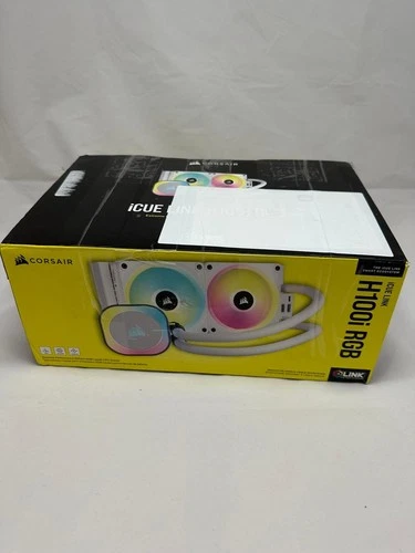 Corsair iCUE Link H100i RGB Flüssig-CPU-Kühler 2x QX120 RGB-Lüfter 240mm AIO