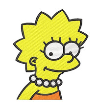 Cartoon Girl Embroidery Patch - Iron-On/Sew-On Applique Badge for Apparel, Craft