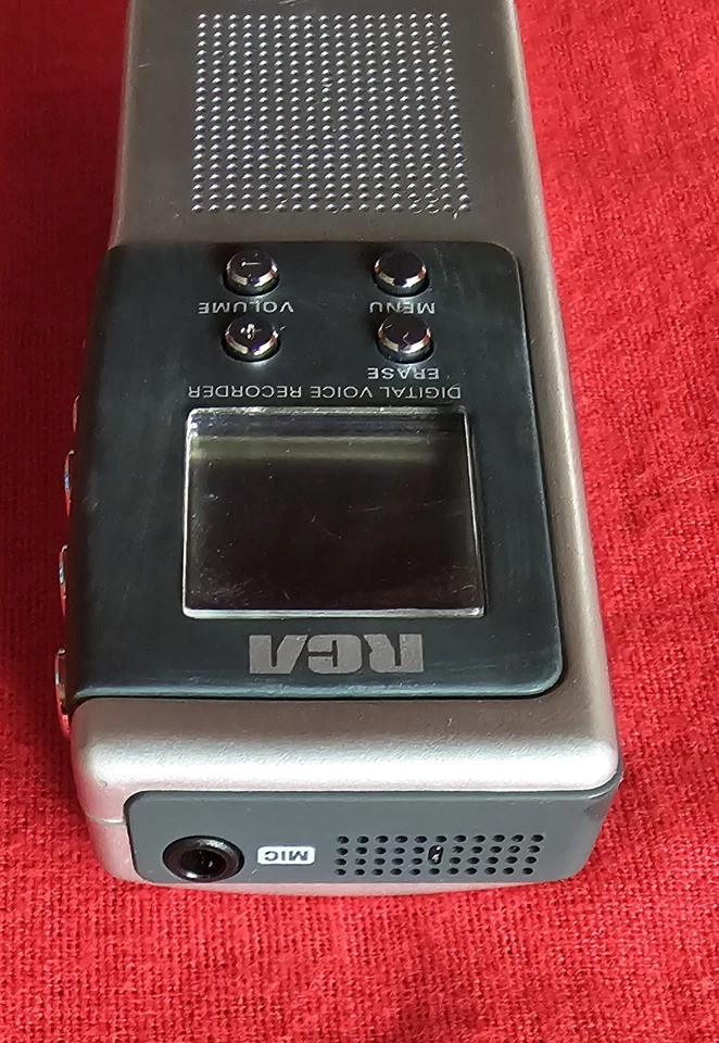 RCA RP5010B (8 MB, 3 Hours) Handheld Digital Voice Recorder Tested & cleaned - Image 3 of 4