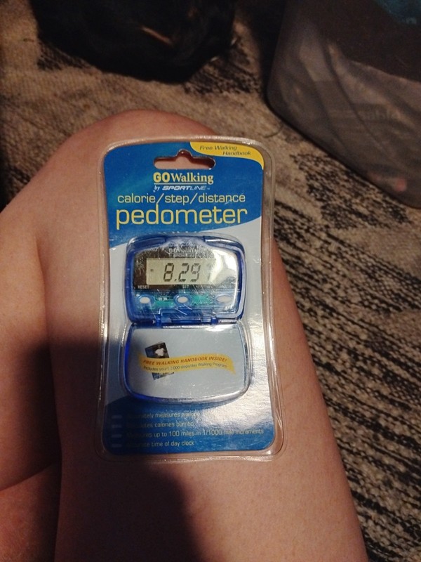 Pedometer Calorie Step Distance Go Walking By Sportline 