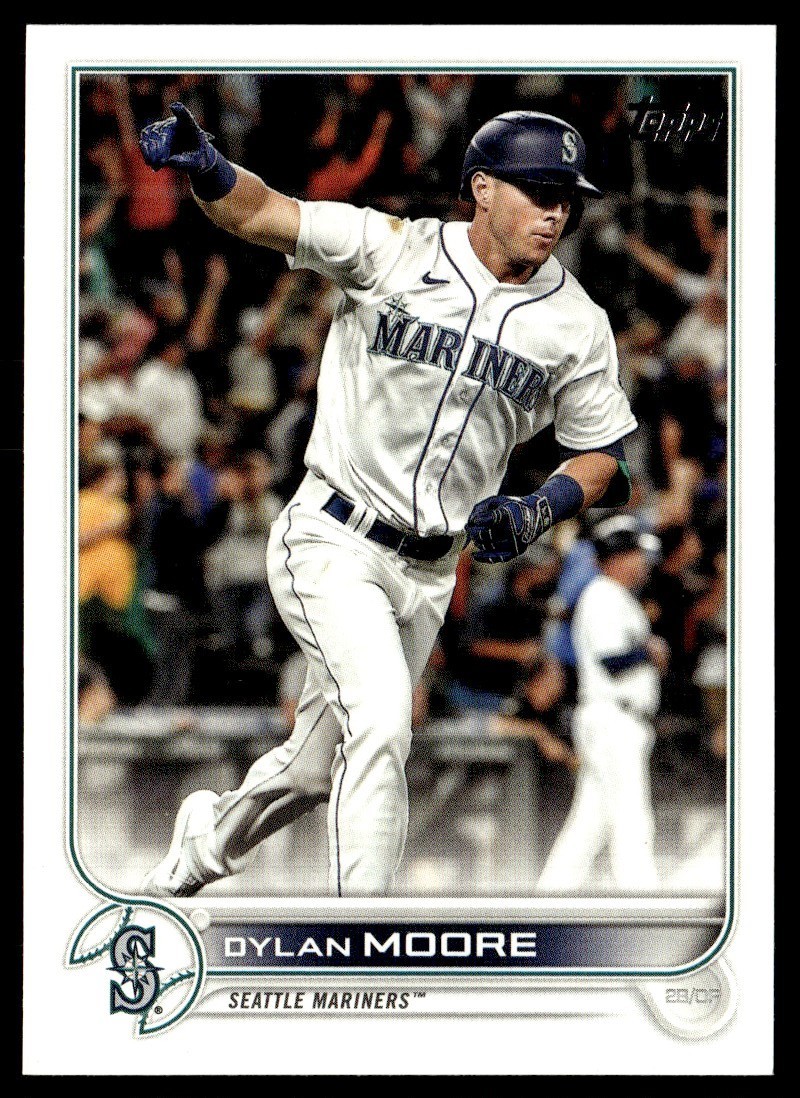 2022 Topps Dylan Moore Seattle Mariners #567