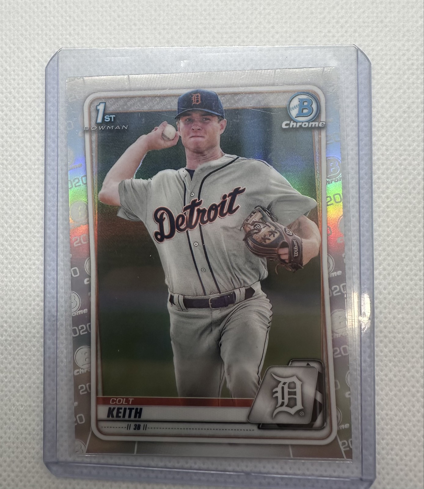 2020 Bowman Draft - Chrome Colt Keith #BD-54 Refractor (RC)