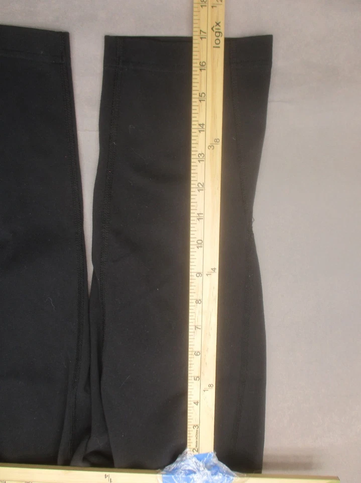 Lucy Size L Womens Black Pull On Stretch Activewear Sports Capri Pants 688 - Image 4 of 4