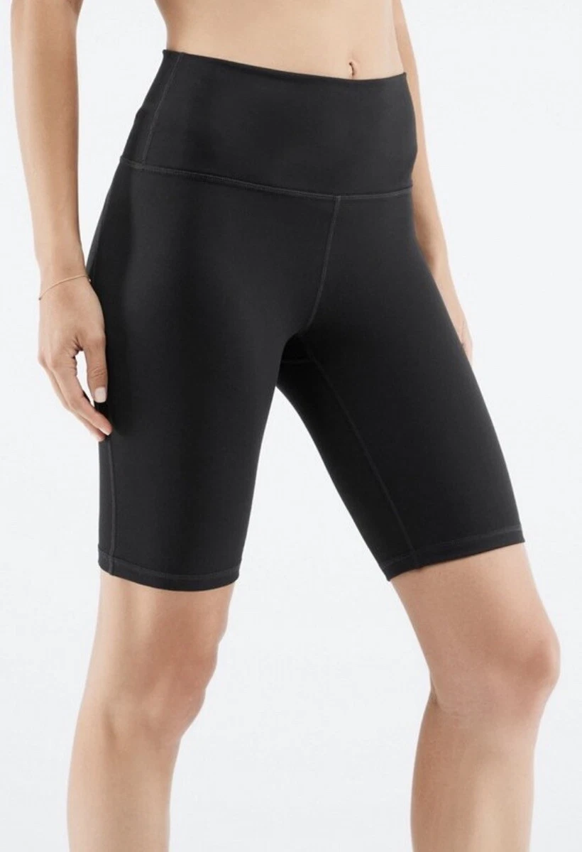 Fabletics black sales biker shorts